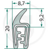 Nakładka krawędziwa 1-2mm z płetwą 9,2 -1m4059139279784