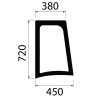 Case 44911555 Szyba boczna lewa2200-44911555G