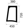 Case 44910542 Szyba boczna prawa2200-44910542K