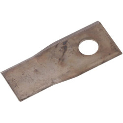 Nóż kosiarki rotacyjnej prawy 110x48x4 mm otwór Ø 19 mm