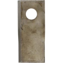 Nóż kosiarki rotacyjnej prawy 110x48x4 mm otwór Ø 19 mm