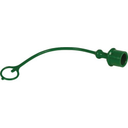 Osłona przeciwkurzowa, 3/8", zielona