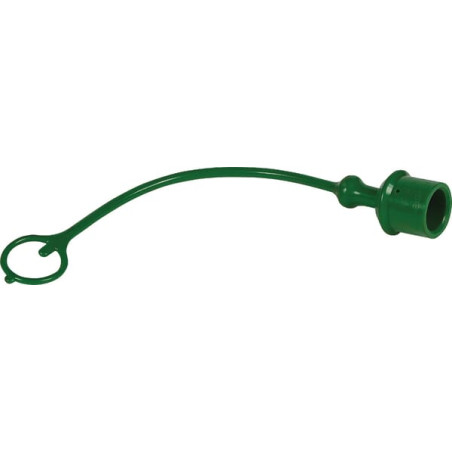 Osłona przeciwkurzowa, 3/8", zielona