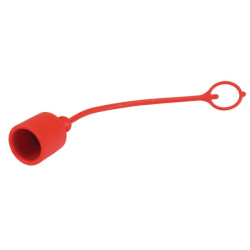 Zatyczka chronna od kurzu, 3/8" czerwona