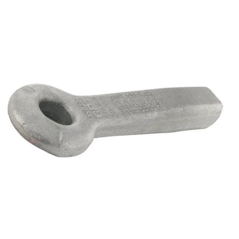 Ucho zaczepu fi40 1/5t do wspawania, 50x50 mm Ø 40 mm