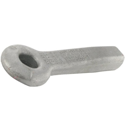 Ucho zaczepu fi40 1/5t do wspawania, 50x50 mm Ø 40 mm