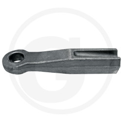 Ucho zaczepu fi40 2,2/14t 65x80 L375 wspawania DIN 74054