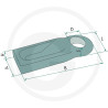 Ucho zaczepu fi50 1/20t 100x30 L245