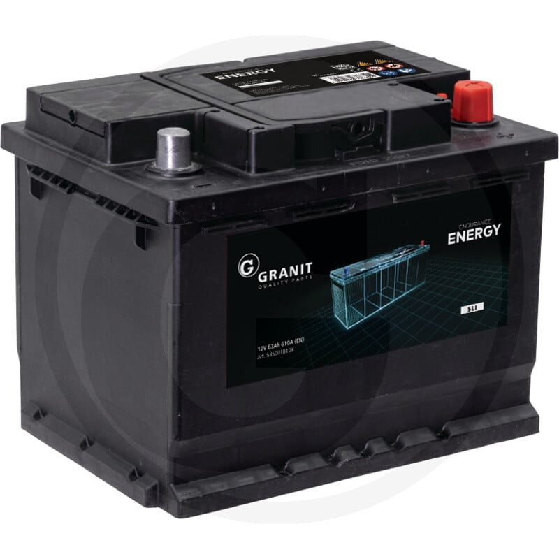 Akumulator 12V 63Ah EN 610A 242x175x190 B13 0 ENDURANCE ENERGY 4059139386345