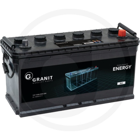 Akumulator 12V 110Ah EN 850A 413x175x220 B03 0 ENDURANCE ENERGY 4059139386376