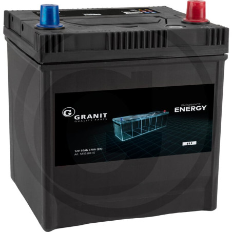 Akumulator 12V 50Ah EN 370A 202x173x225 B00 0 ENDURANCE ENERGY 4250808717419
