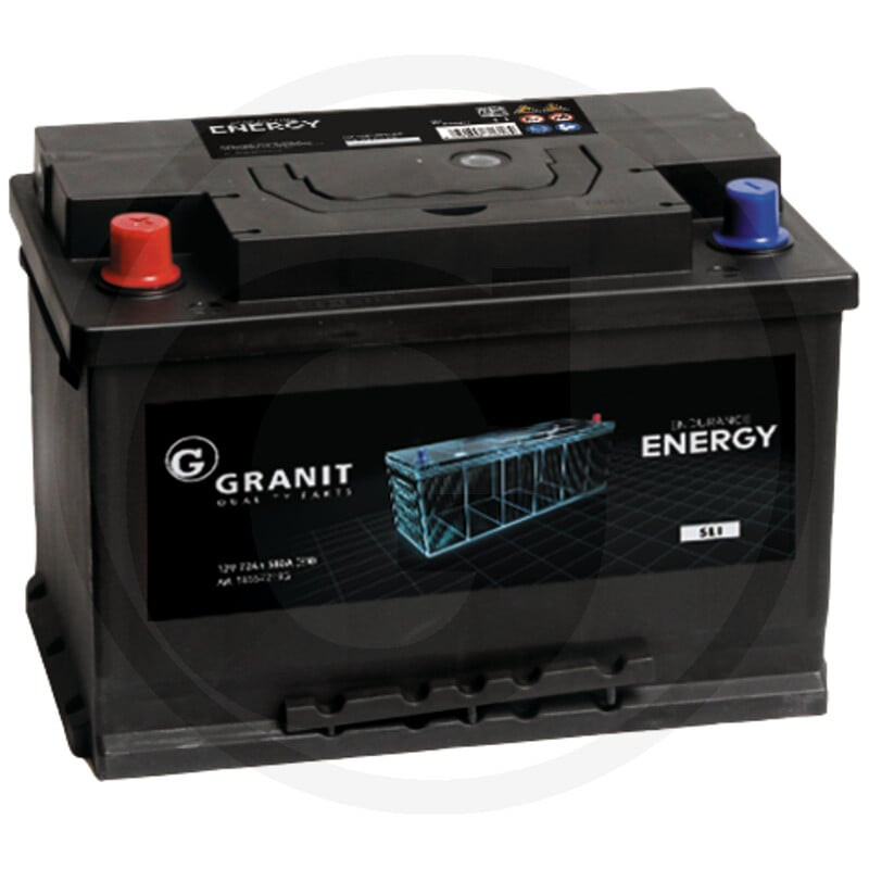 Akumulator 12V 72Ah EN 580A 278x175x190 B03/B04 1 ENDURANCE ENERGY 4250808717174