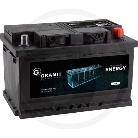 Akumulator 12V 74Ah EN 650A 278x175x175 B03/B04 0 ENDURANCE ENERGY 4250808716993