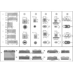 Akumulator 12V 50Ah EN 370A 202x173x225 B00 1 ENDURANCE ENERGY 4250808717471