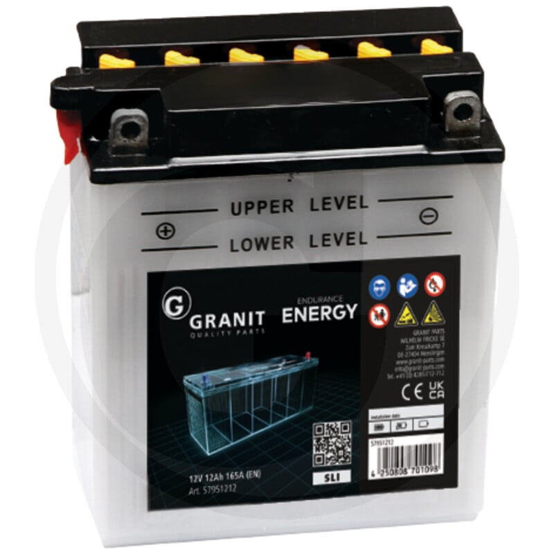 Akumulator 12 V / 12 Ah z kwasem
