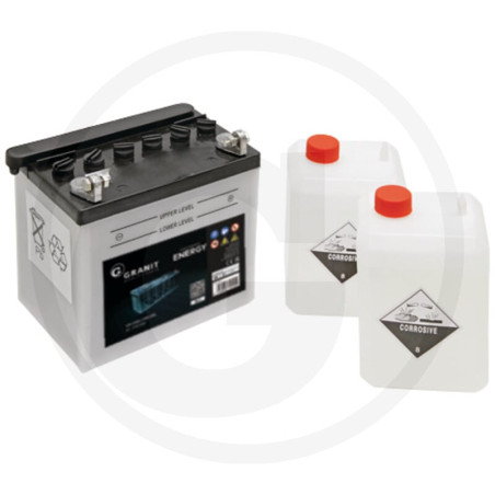 Akumulator 12 V / 24 Ah z kwasem