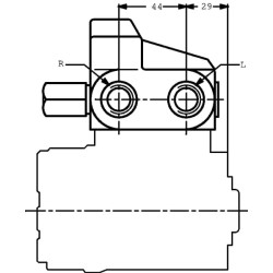 Zawór priorytetowy OLS 40 Danfoss 152B0002