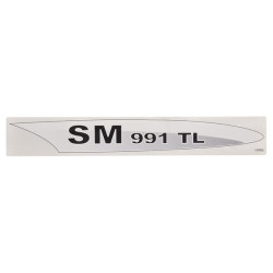 Naklejka "SM 991 TL" p. Fella