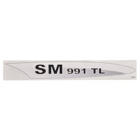 Naklejka "SM 991 TL" p. Fella