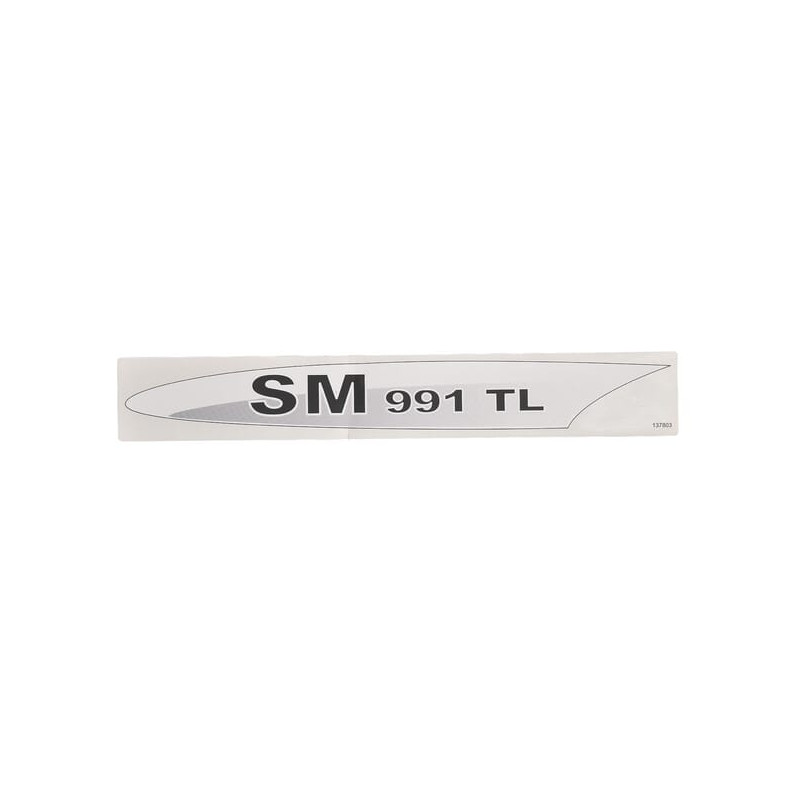 Naklejka "SM 991 TL" l Fella