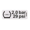 Naklejka "2.0 BAR" Fella