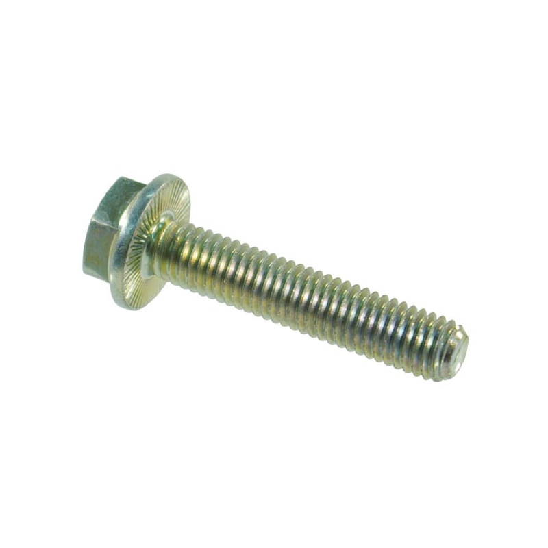 Śruba M16x40 kl.10.9, pełen gwint, ocynk z kołnierzem Verbus Kramp 8716106612383