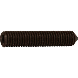 Wkręt dociskowy DIN914 M5x16 mm stalowy 45H