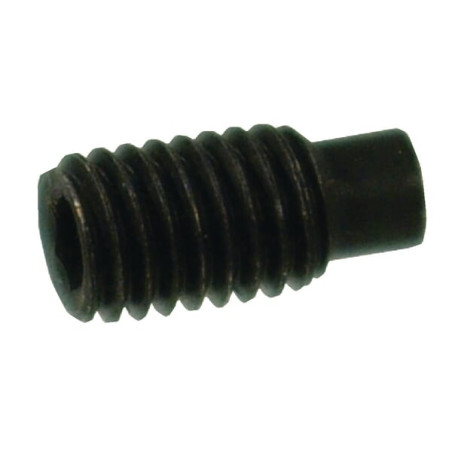 Wkręt dociskowy DIN915 M5x8 mm stalowy 45H