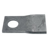 Nożyk 83x49x5 mm otwór 18.5mm okrągły prawy 25szt