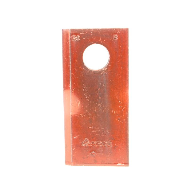 Nożyk 100x47x4 otwór 18.5mm  prawy okrągły pasuje do Lely