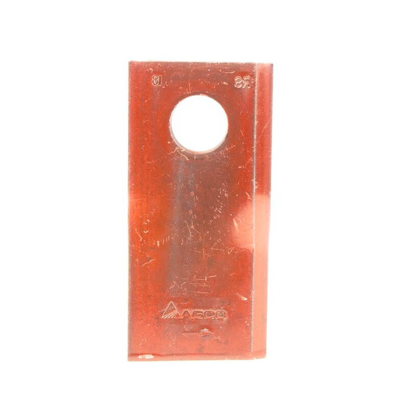 Nożyk 100x47x4 otwór 18.5mm lewy okrągły pasuje do Lely