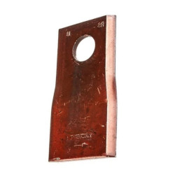 Nożyk 100x47x4 otwór 18.5mm  prawy okrągły pasuje do Lely