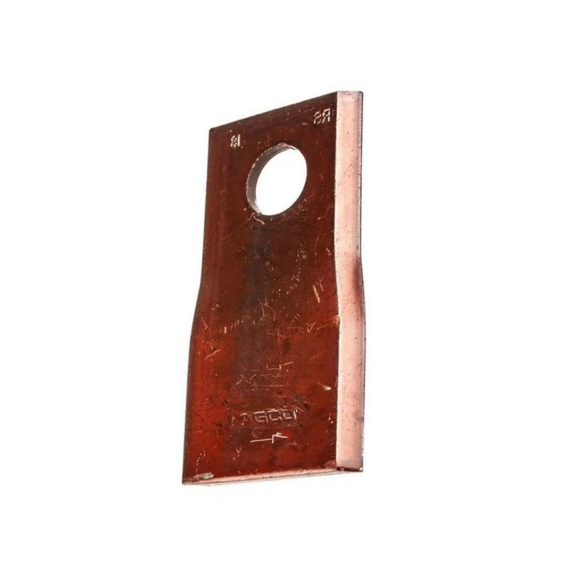 Nożyk 100x47x4 otwór 18.5mm  prawy okrągły pasuje do Lely