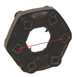 Element gumowy sprzęgła SF8 55SH GMT 1601R008