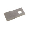 Nożyk kosiarki lewy 96 x 48 x 4mm gat Ø 19mm