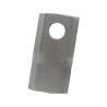 Nożyk kosiarki prawy 96 x 48 x 4mm gat Ø 19mm