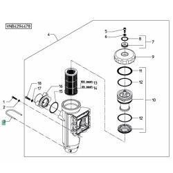 Rau RG00005241 Zatyczka D4,0x40 mm Kverneland / Rau 9000005241003