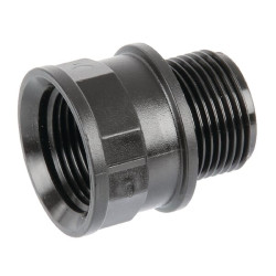 Nypel gwint wew./ gwint zew. 1" Rau