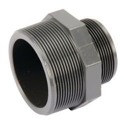 Nypel redukcyjny gwint zew./ gwint zew. 2-1/2" x 2" Rau