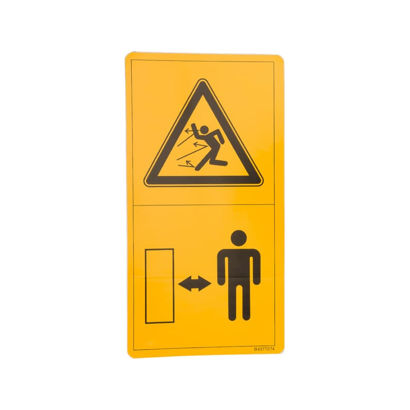 Vicon VNB4377274 Naklejka Danger Flying Objects