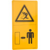 Vicon VNB4377274 Naklejka Danger Flying Objects