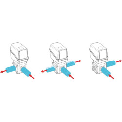 Zawór Kulowy Elektryczny 3-Drożny Gwint Wew. 1i1/2” Arag 8026834398047