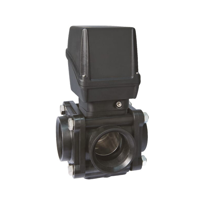 Zawór Kulowy Elektryczny 3-Drożny Gwint Wew. 1i1/2” Arag 8026834398047