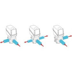 Zawór Kulowy Elektryczny 3-Drożny Gwint Zew. 1i1/2” Arag 8026834396197