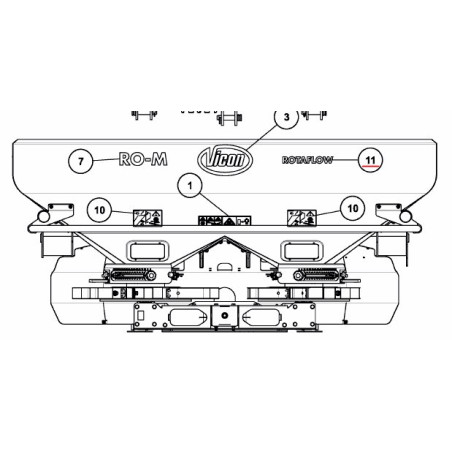 Vicon VNB5049774 Naklejka