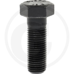 Śruba M27x80 kl.10.9, SW41 pół gwint czarny M27x3x80