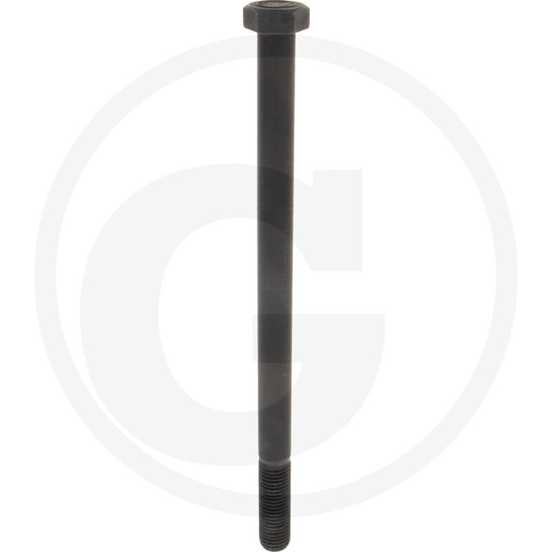 Śruba M24x380 kl.10.9, SW36 pół gwint czarny M24x3x380