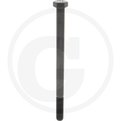 Śruba M20x300 kl.10.9, SW30 pół gwint czarny M20x2,5x300