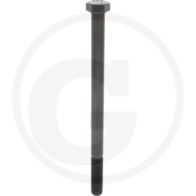 Śruba M20x300 kl.10.9, SW30 pół gwint czarny M20x2,5x300