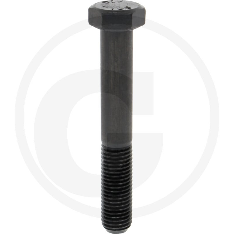 Śruba M24x160 kl.10.9, SW36 pół gwint czarny M24x3x160